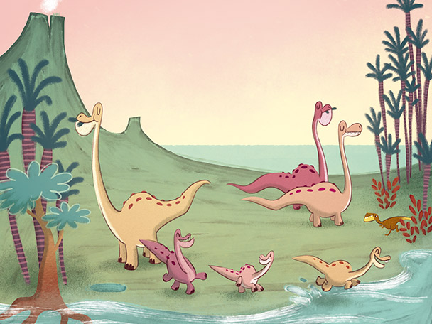 El petit titanosaure