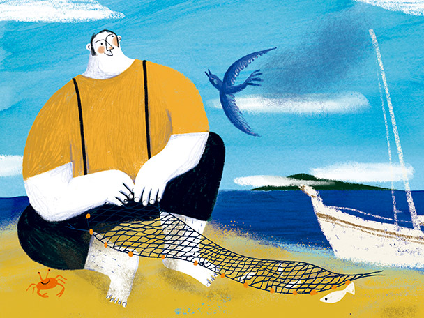 L’illa dels ploma blava