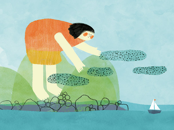 La geganta Galtarroja