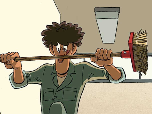 El noi de la neteja i jo