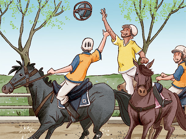 Bàsquet a cavall