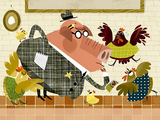 L’inspector Cuixot i les gallines desaparegudes