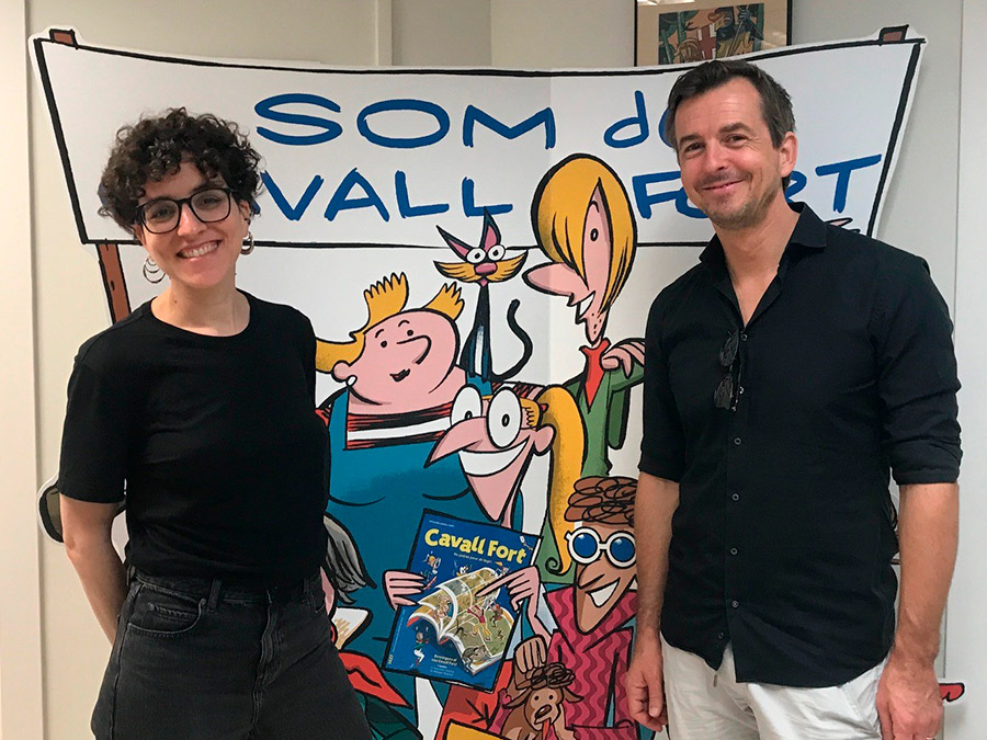 Màriam Ben-Arab i Volker Schmitt