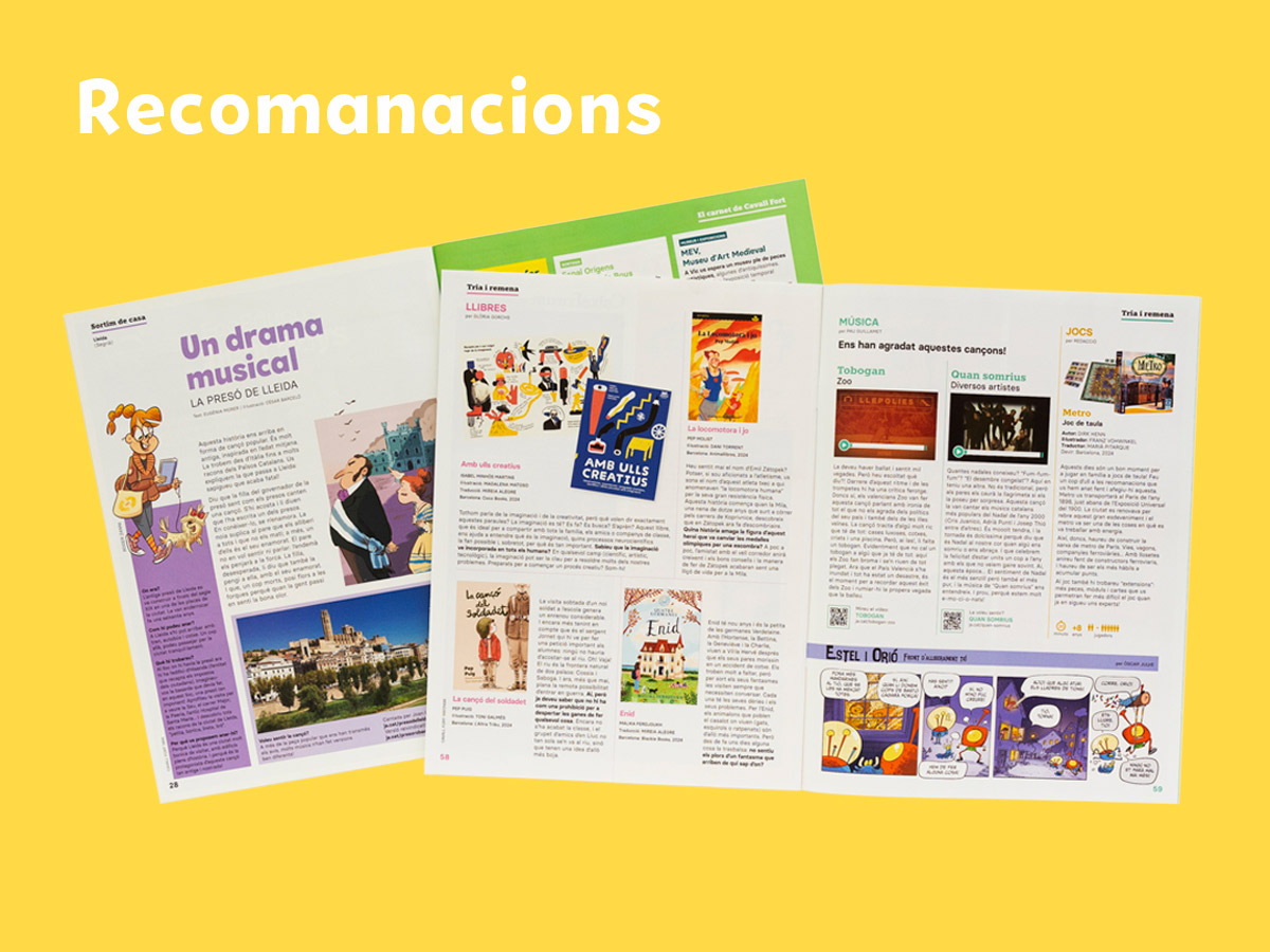 Recomanacions a Cavall Fort