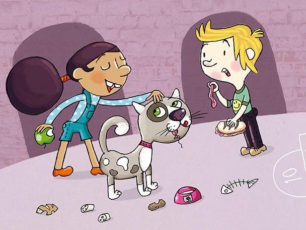 El gat de tres potes