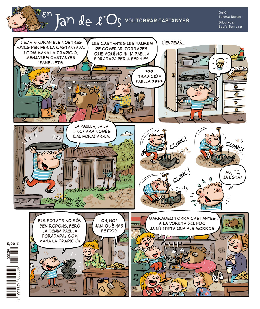 En Jan de l’Os vol torrar castanyes