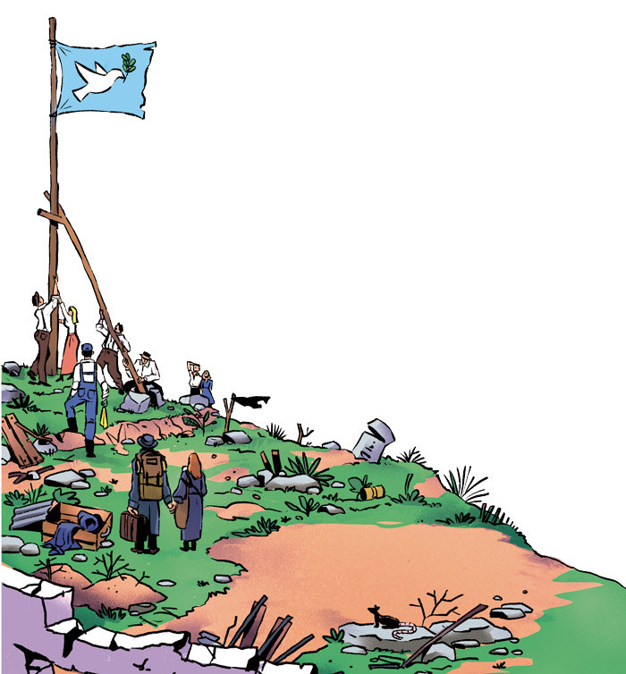 Treballar per la pau