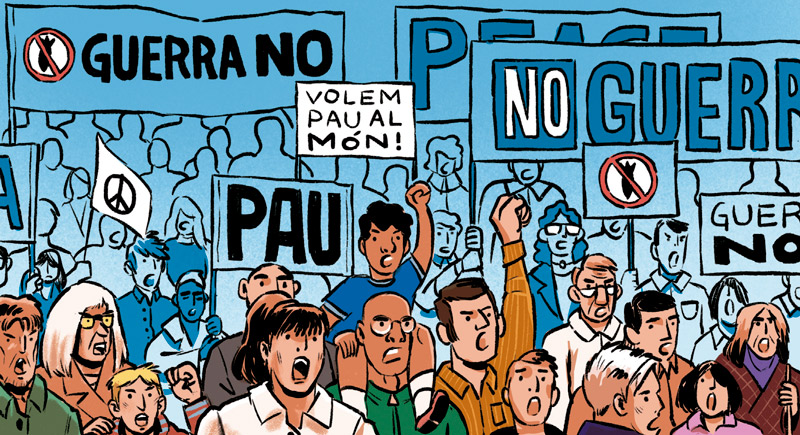 Treballar per la pau